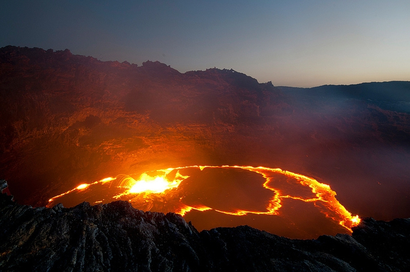 Check it out the new erta ale volcano